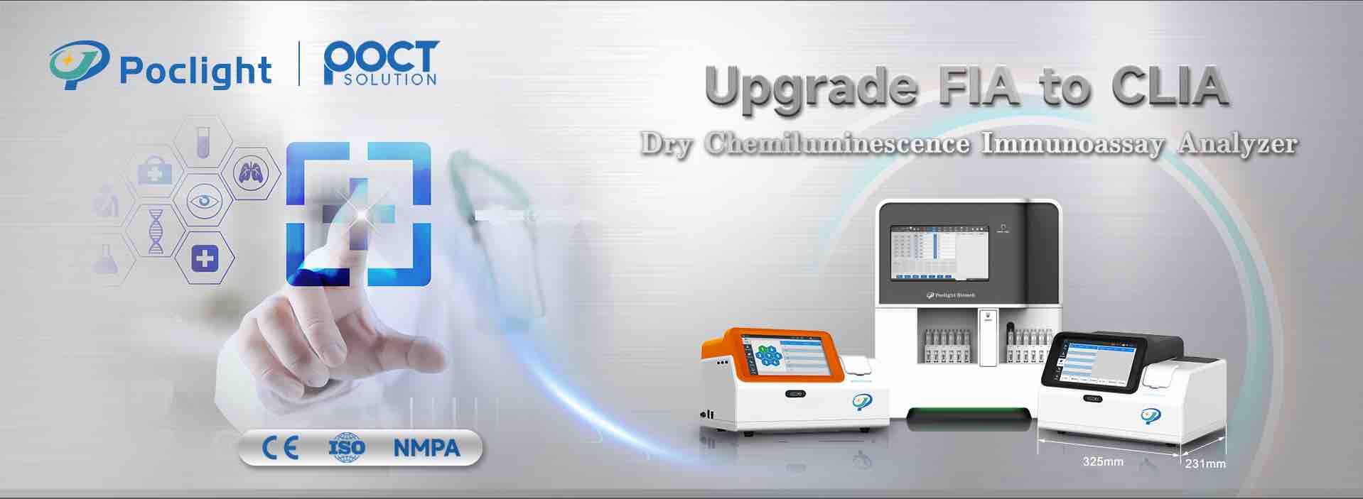 Cytokine detection lab poct clia analyzer and reagents