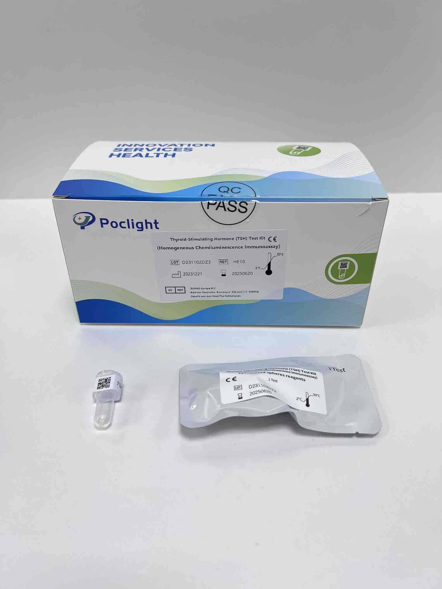 Heparin-binding protein diagnosis rapid test kits